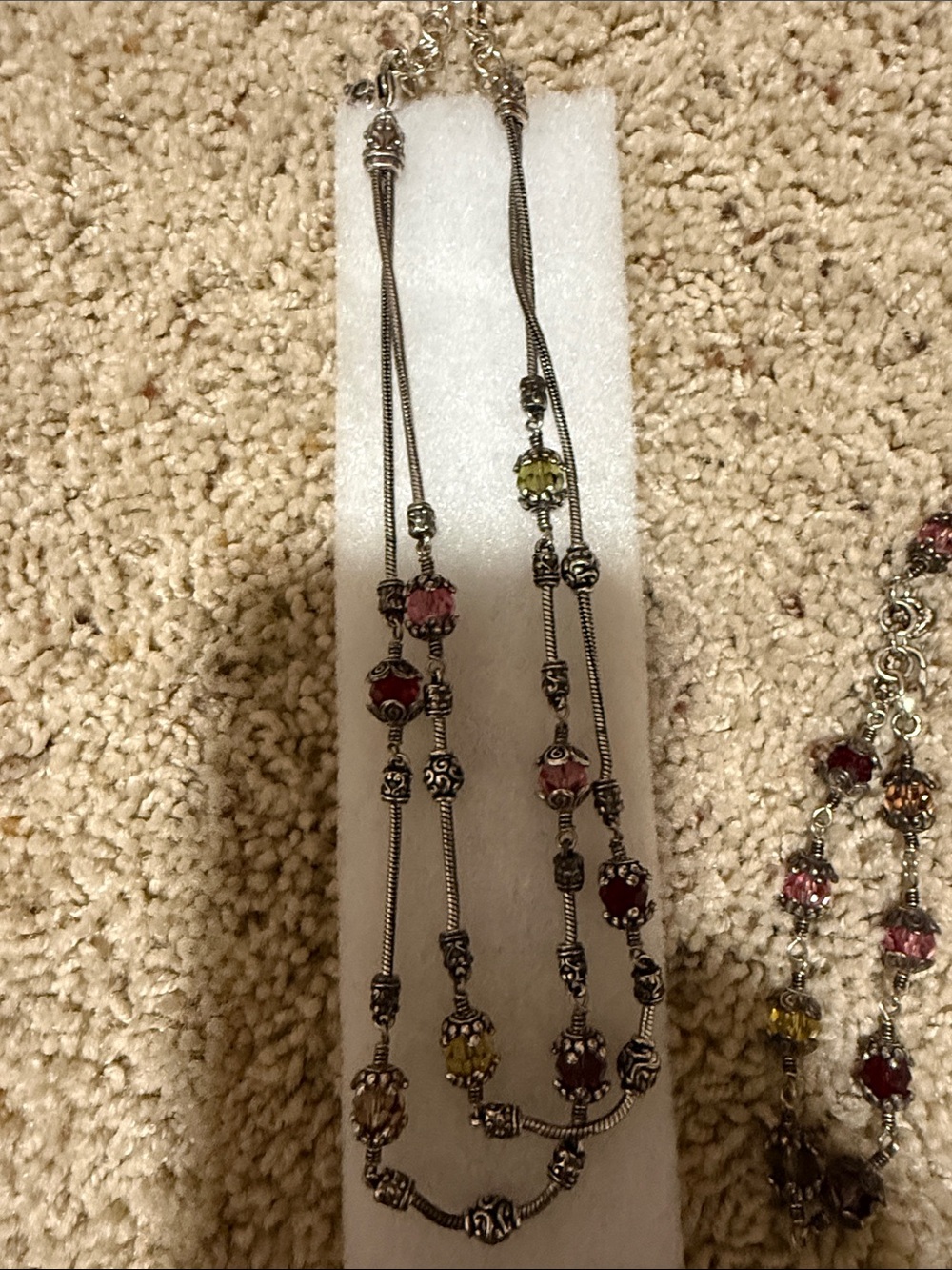 Brighton Crystal Bead Necklace and Bracelet Set - Picture 7 of 8